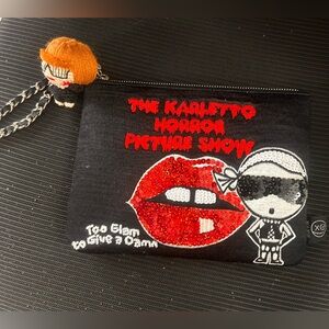 House of Mua mua Karletto horror nights clutch handbag bag